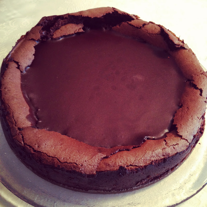 Mel's Sweet Treats Flourless Chocolate Cake with Chocolate Espresso Glaze